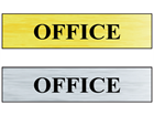 Office public area sign