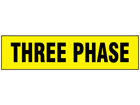 Three Phase label