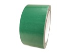 Plain emerald green pipeline identification tape.