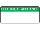 Electrical appliance equiment label