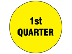 First quarter inventory date label