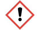 GHS harmful/irritant hazard label