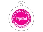 Inspected month and year tag