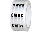 CWDS pipeline identification tape.