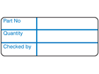 Part number label