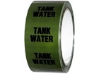 Tank water pipeline identification tape.