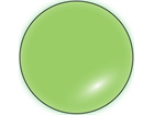 Fluorescent green inventory dot label