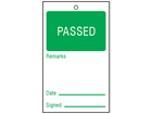 Passed tag