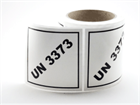 UN3373, hazard diamond label