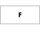 F pipeline identification tape.