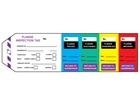 Flange inspection tag (five part).