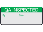 QA inspected aluminium foil labels.