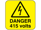 Danger 415 volts