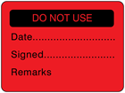 Do not use fluorescent label