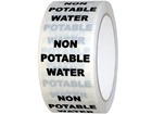 Non potable water pipeline identification tape.