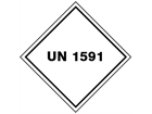 UN 1591 (Dichlorobenzene ) label.