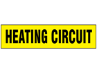 Heating Circuit label