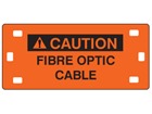 Cable fibre optic cable tag.