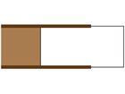 Magnetic label holders, 10m roll lengths