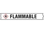 Flammable GHS tape.