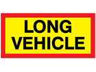 Long vehicle transport sign