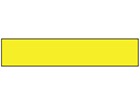 Yellow flagging tape
