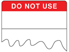 Do not use cable wrap label