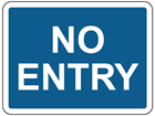 No entry sign