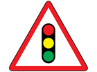 Traffic signals sign