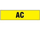 AC label