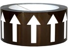 Flow indication tape for mineral oils