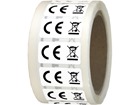 CE and WEEE symbol labels.