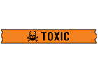 Toxic COSHH tape.