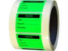 Tested fluorescent label