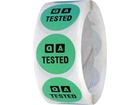 QA Tested label