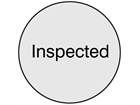 Inspected label