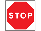 Site Sign - Stop - Non-Reflective