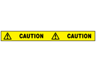 Caution barrier tape