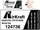 Assetmark destructible serial number label (logo / full design), 38mm x 76mm