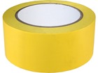 Safety and floor marking tape, yellow.