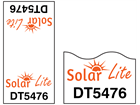 Assetmark cable wrap serial number label (full design), 100mm x 50mm