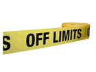 Off limits barrier tape