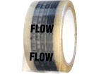 Flow pipeline identification tape.