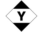 Limited quantity pictogram for air, hazard diamond label
