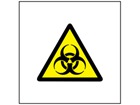 Biohazard symbol safety sign.