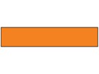 Orange flagging tape