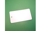 Lacquered steel metal tags, 70mm x 125mm 