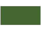Plain green pipeline identification tape.