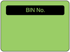 Bin number fluorescent label