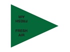 Fresh Air (with text) Label.